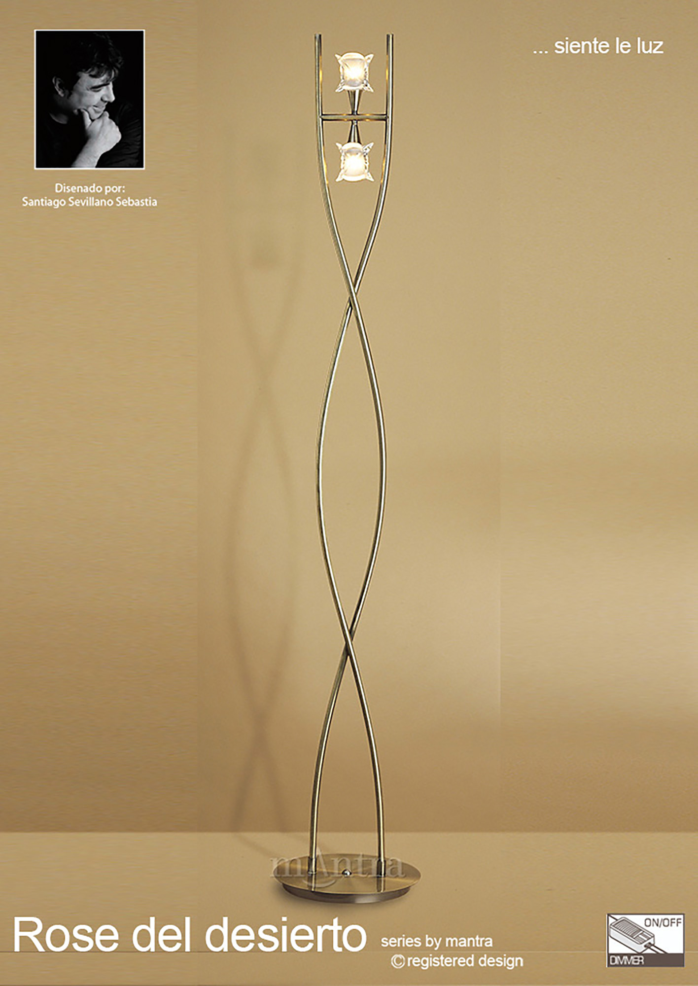 Rosa AB Wall Lights Mantra Contemporary Wall Lights Rosa AB Wall Lights Mantra Contemporary Wall Lights